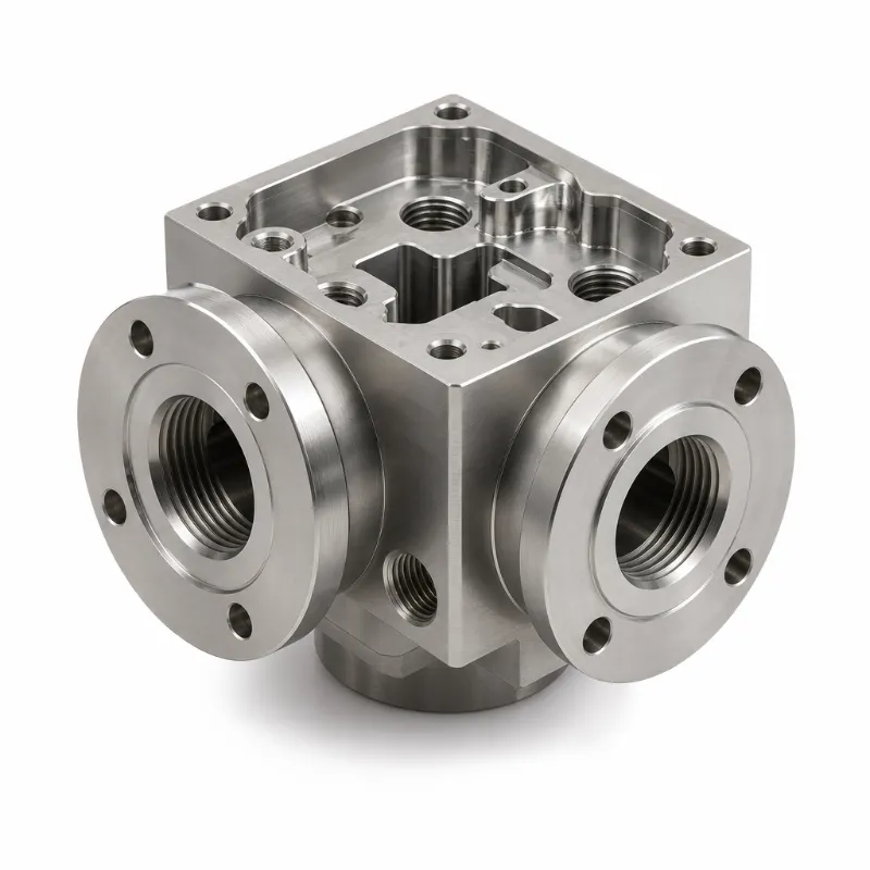 Piezas mecanizadas CNC de acero inoxidable